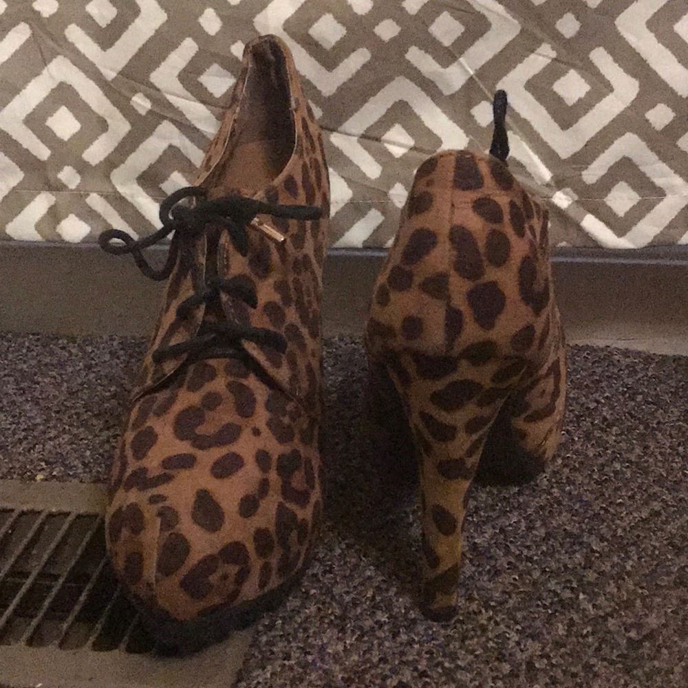 cheetah print heels